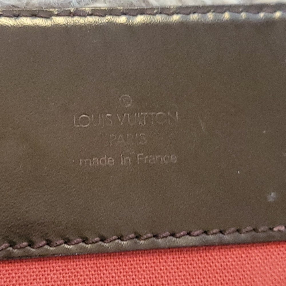 Louis Vuitton Broadway Damier Ebene Canvas Shouder Bag. Authentic w/COA. - Picture 11 of 16